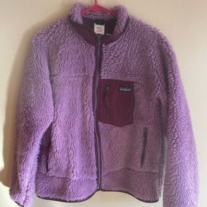 Girls Patagonia retro x fleece